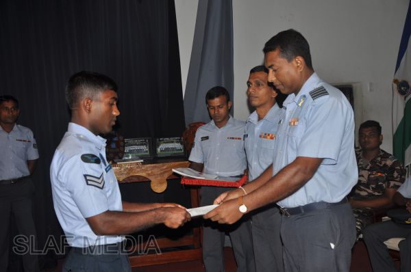 Closing Address Ceremony of Clerk Accounts Basic And Aero Engine Advanced Trade Training Course