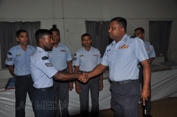 Closing Address Ceremony of Clerk Accounts Basic And Aero Engine Advanced Trade Training Course