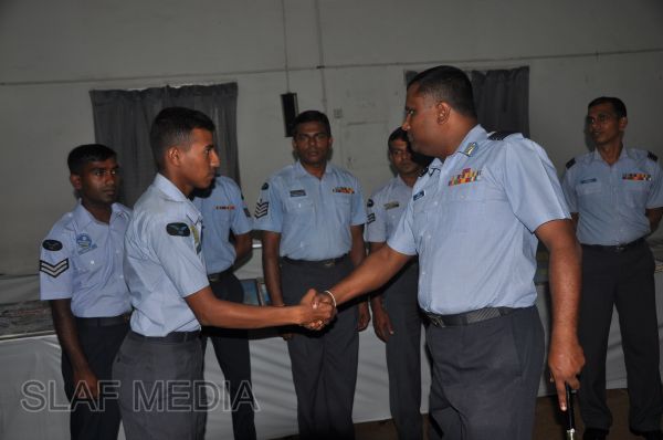 Closing Address Ceremony of Clerk Accounts Basic And Aero Engine Advanced Trade Training Course