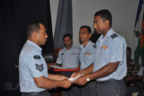 Closing Address Ceremony of Clerk Accounts Basic And Aero Engine Advanced Trade Training Course