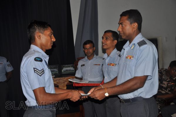 Closing Address Ceremony of Clerk Accounts Basic And Aero Engine Advanced Trade Training Course