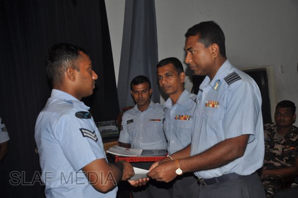 Closing Address Ceremony of Clerk Accounts Basic And Aero Engine Advanced Trade Training Course