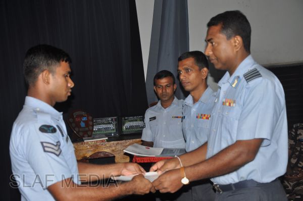 Closing Address Ceremony of Clerk Accounts Basic And Aero Engine Advanced Trade Training Course