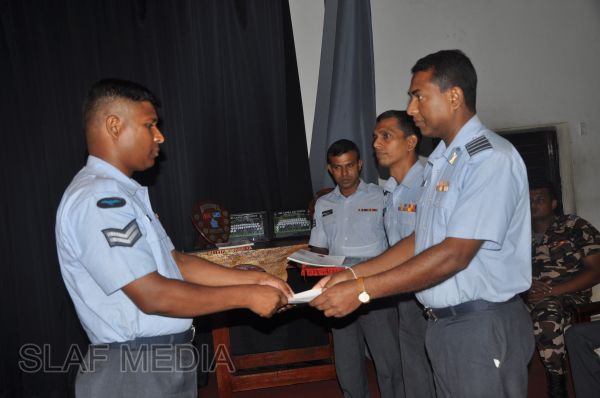 Closing Address Ceremony of Clerk Accounts Basic And Aero Engine Advanced Trade Training Course