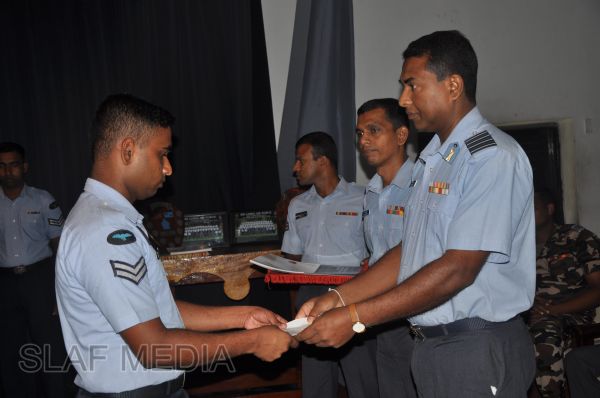 Closing Address Ceremony of Clerk Accounts Basic And Aero Engine Advanced Trade Training Course