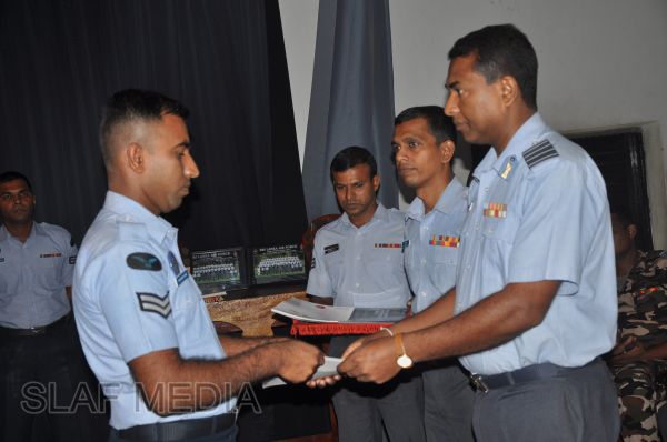 Closing Address Ceremony of Clerk Accounts Basic And Aero Engine Advanced Trade Training Course
