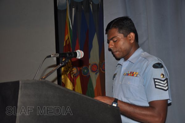 Closing Address Ceremony of Clerk Accounts Basic And Aero Engine Advanced Trade Training Course