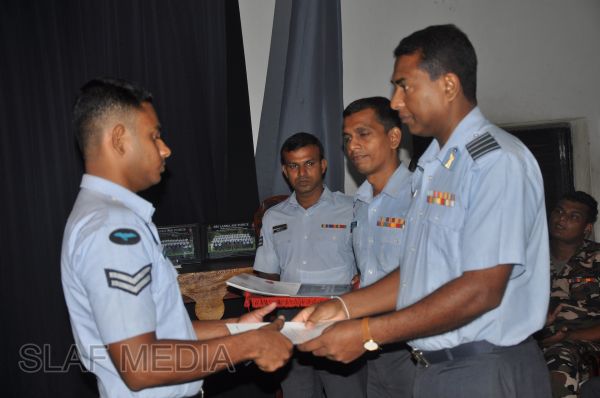 Closing Address Ceremony of Clerk Accounts Basic And Aero Engine Advanced Trade Training Course