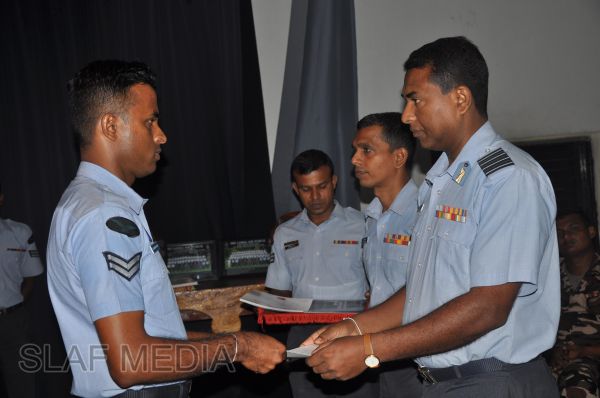Closing Address Ceremony of Clerk Accounts Basic And Aero Engine Advanced Trade Training Course