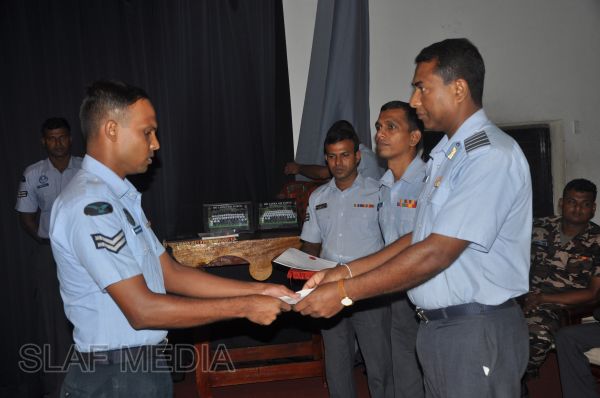 Closing Address Ceremony of Clerk Accounts Basic And Aero Engine Advanced Trade Training Course