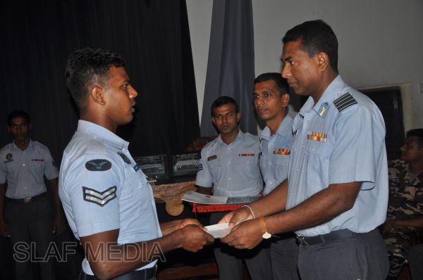 Closing Address Ceremony of Clerk Accounts Basic And Aero Engine Advanced Trade Training Course