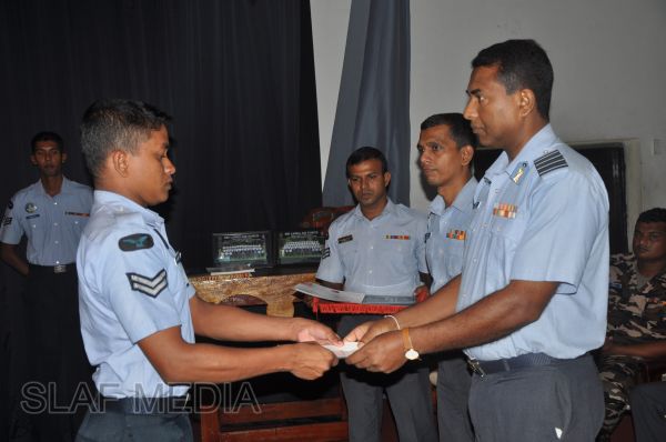 Closing Address Ceremony of Clerk Accounts Basic And Aero Engine Advanced Trade Training Course