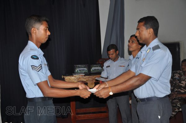 Closing Address Ceremony of Clerk Accounts Basic And Aero Engine Advanced Trade Training Course