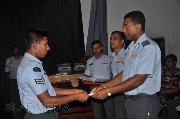 Closing Address Ceremony of Clerk Accounts Basic And Aero Engine Advanced Trade Training Course