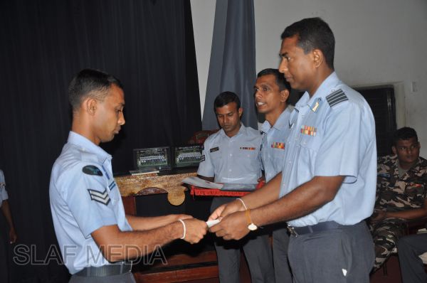 Closing Address Ceremony of Clerk Accounts Basic And Aero Engine Advanced Trade Training Course