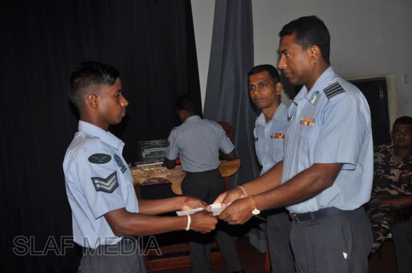 Closing Address Ceremony of Clerk Accounts Basic And Aero Engine Advanced Trade Training Course