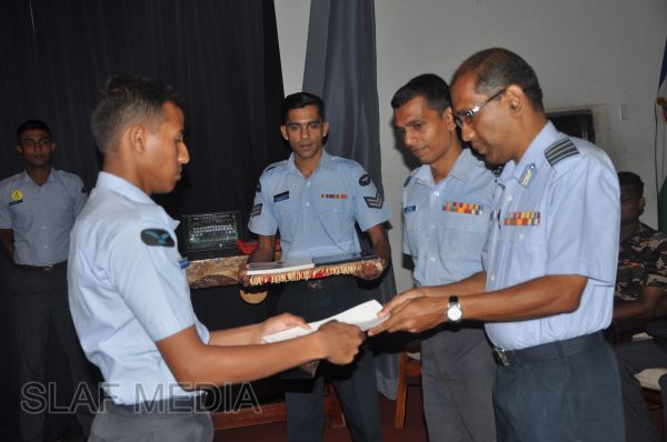 Closing Address Ceremony of Clerk Accounts Basic And Aero Engine Advanced Trade Training Course