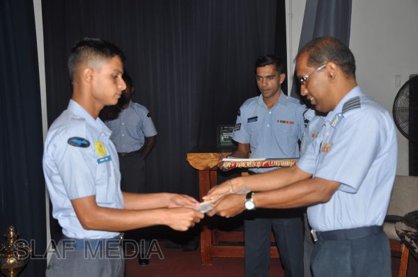 Closing Address Ceremony of Clerk Accounts Basic And Aero Engine Advanced Trade Training Course