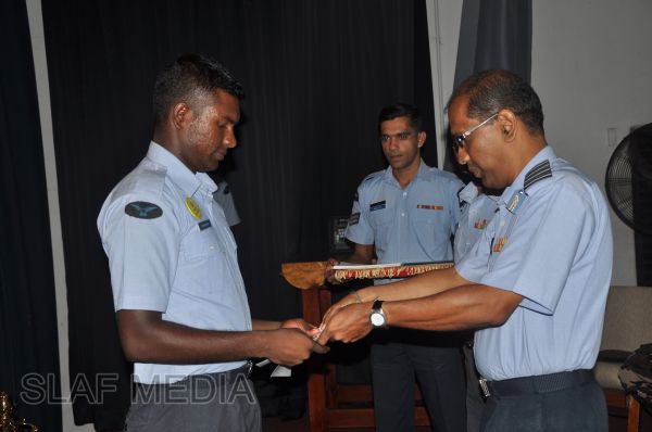 Closing Address Ceremony of Clerk Accounts Basic And Aero Engine Advanced Trade Training Course