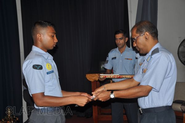 Closing Address Ceremony of Clerk Accounts Basic And Aero Engine Advanced Trade Training Course