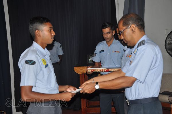 Closing Address Ceremony of Clerk Accounts Basic And Aero Engine Advanced Trade Training Course