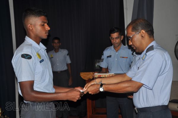 Closing Address Ceremony of Clerk Accounts Basic And Aero Engine Advanced Trade Training Course