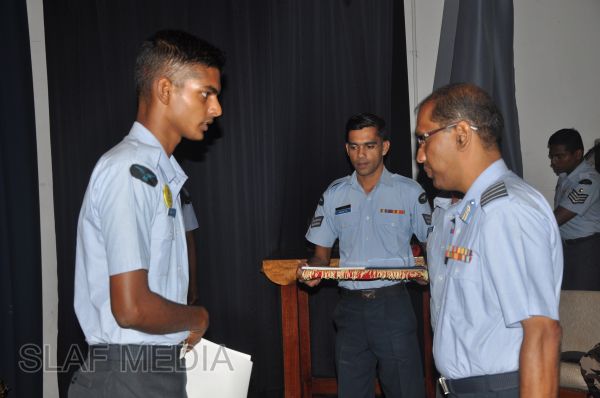 Closing Address Ceremony of Clerk Accounts Basic And Aero Engine Advanced Trade Training Course