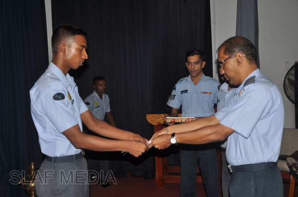 Closing Address Ceremony of Clerk Accounts Basic And Aero Engine Advanced Trade Training Course