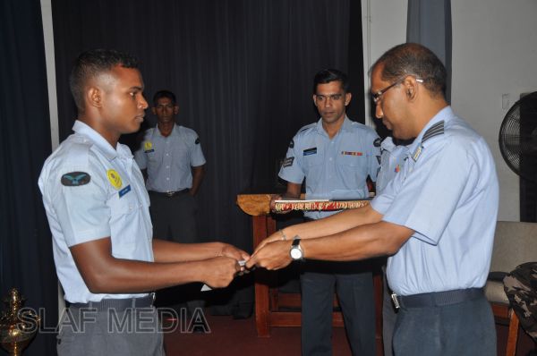Closing Address Ceremony of Clerk Accounts Basic And Aero Engine Advanced Trade Training Course