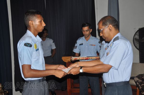 Closing Address Ceremony of Clerk Accounts Basic And Aero Engine Advanced Trade Training Course
