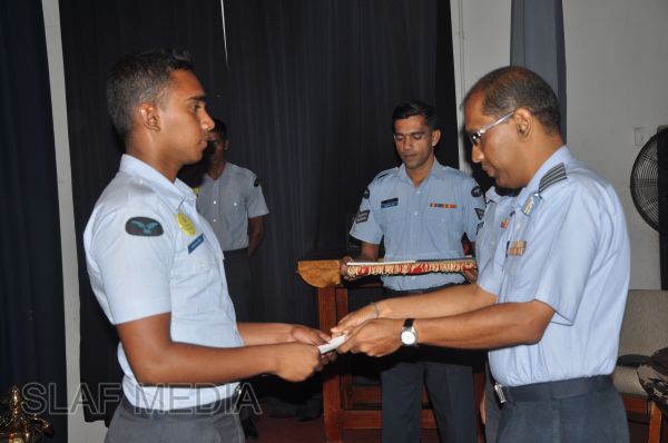 Closing Address Ceremony of Clerk Accounts Basic And Aero Engine Advanced Trade Training Course