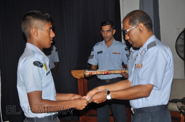 Closing Address Ceremony of Clerk Accounts Basic And Aero Engine Advanced Trade Training Course