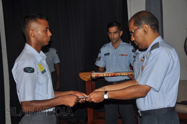 Closing Address Ceremony of Clerk Accounts Basic And Aero Engine Advanced Trade Training Course