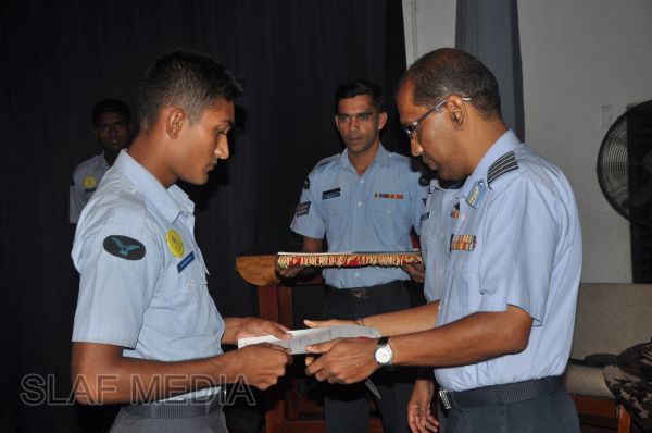 Closing Address Ceremony of Clerk Accounts Basic And Aero Engine Advanced Trade Training Course