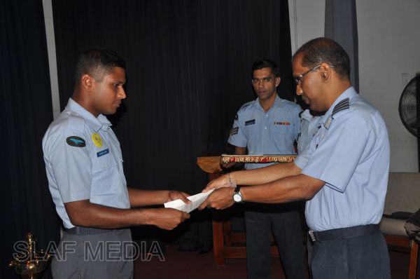 Closing Address Ceremony of Clerk Accounts Basic And Aero Engine Advanced Trade Training Course