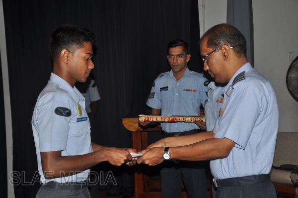 Closing Address Ceremony of Clerk Accounts Basic And Aero Engine Advanced Trade Training Course