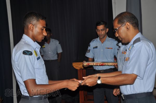 Closing Address Ceremony of Clerk Accounts Basic And Aero Engine Advanced Trade Training Course