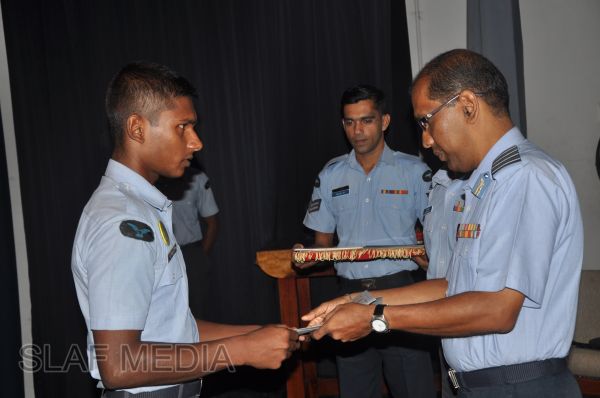 Closing Address Ceremony of Clerk Accounts Basic And Aero Engine Advanced Trade Training Course