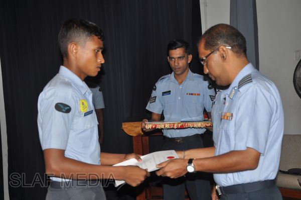 Closing Address Ceremony of Clerk Accounts Basic And Aero Engine Advanced Trade Training Course