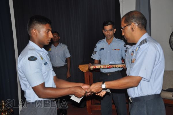 Closing Address Ceremony of Clerk Accounts Basic And Aero Engine Advanced Trade Training Course