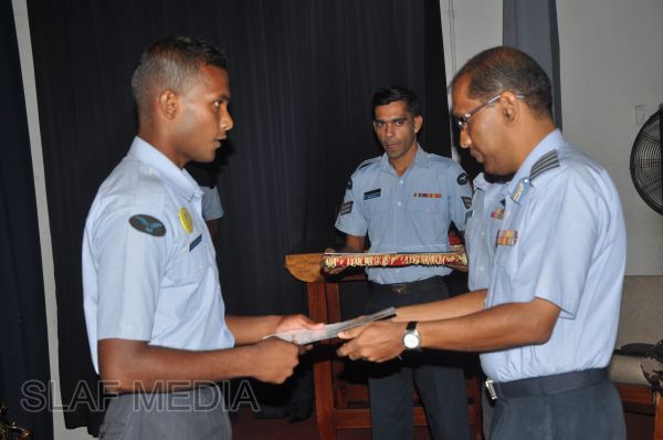 Closing Address Ceremony of Clerk Accounts Basic And Aero Engine Advanced Trade Training Course