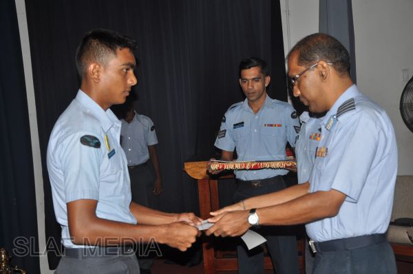 Closing Address Ceremony of Clerk Accounts Basic And Aero Engine Advanced Trade Training Course