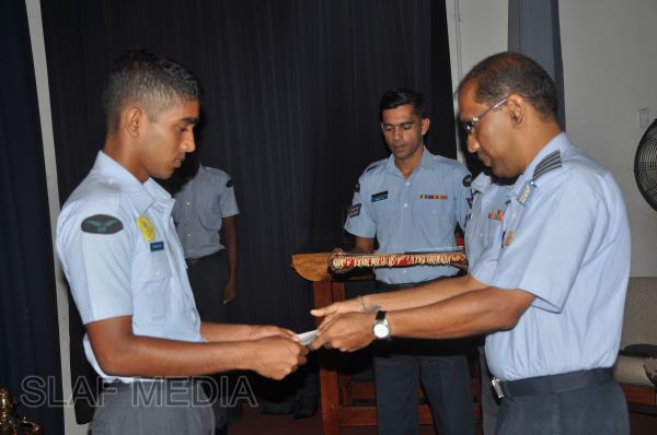 Closing Address Ceremony of Clerk Accounts Basic And Aero Engine Advanced Trade Training Course