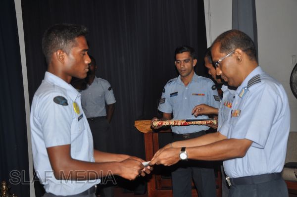 Closing Address Ceremony of Clerk Accounts Basic And Aero Engine Advanced Trade Training Course
