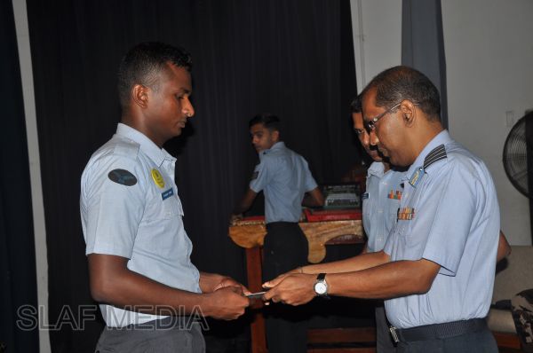 Closing Address Ceremony of Clerk Accounts Basic And Aero Engine Advanced Trade Training Course