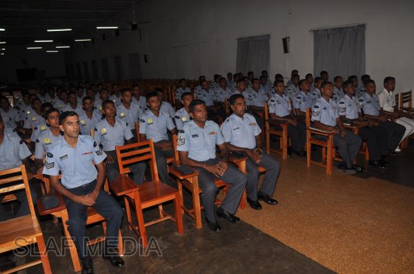 Closing Address Ceremony of Clerk Accounts Basic And Aero Engine Advanced Trade Training Course