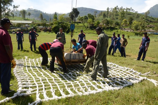 Helitours Facilitates the Airlifting of 20 tons of Material to Adam’s Peak