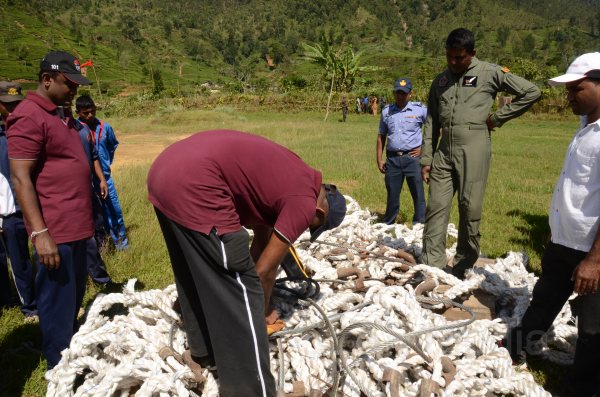 Helitours Facilitates the Airlifting of 20 tons of Material to Adam’s Peak