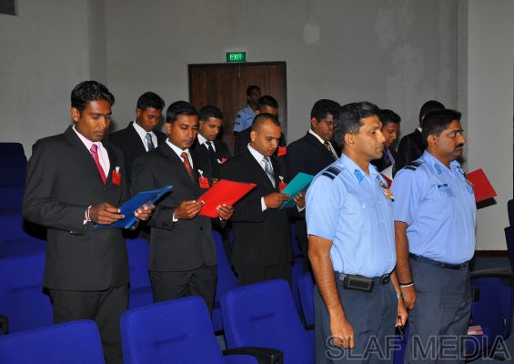 Professionals Inducted Into the Sri Lanka Air Force