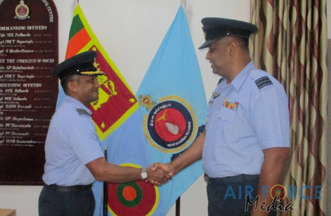 CHANGE OF COMMAND AT THE AIR DEFENCE COMMAND AND CONTROL CENTRE